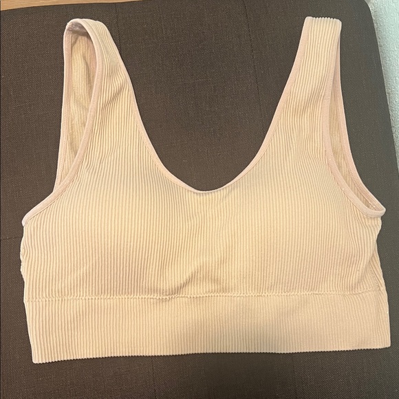 Gapbody Other - #1305+ Padded Women's Ribbed Cream Bralette